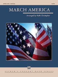 March America Concert Band sheet music cover Thumbnail